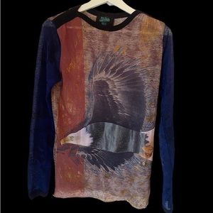 SS1996 Jean Paul Gaultier Runway Eagle Mesh